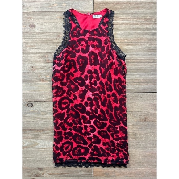 Tobi Cherished Moments Leopard Shift Dress - Picture 5 of 10